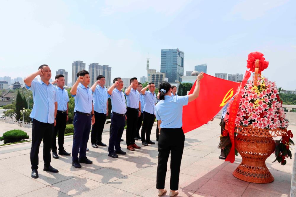 七一参观苏北大战纪念馆照片 (6)